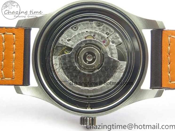 MIROTIME 0406 MARK XVIII Le Petit Prince IW327004 SS FKF 1:1 Best Edition Blue Dial On Brown Leather Strap Trendsetting 7117